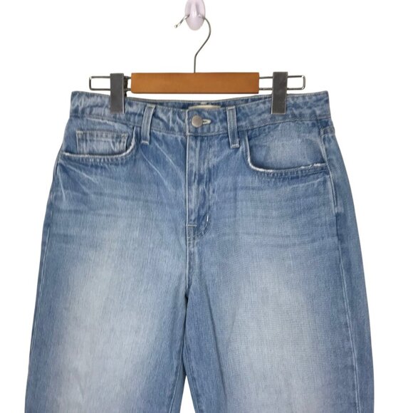 L'AGENCE June Cropped Stovepipe Jeans Colour Palisade Size 26 - Picture 4 of 9